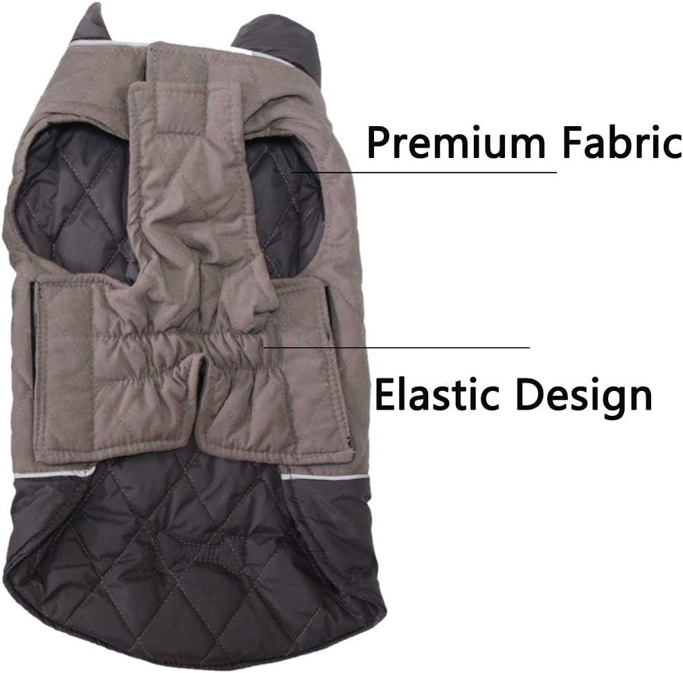 Two-Tone Reversible Dog Coat — Cozy & Handsome