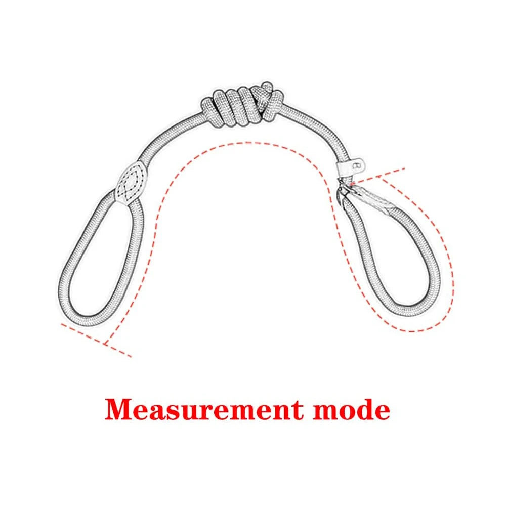 Durable Leather Joint Dog Collar with Adjustable Metal Buckle and Sliding Traction Control