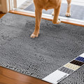 Muddy Paw Door Mat — Absorbent, Waterproof Dirt Trapper (35"×25")