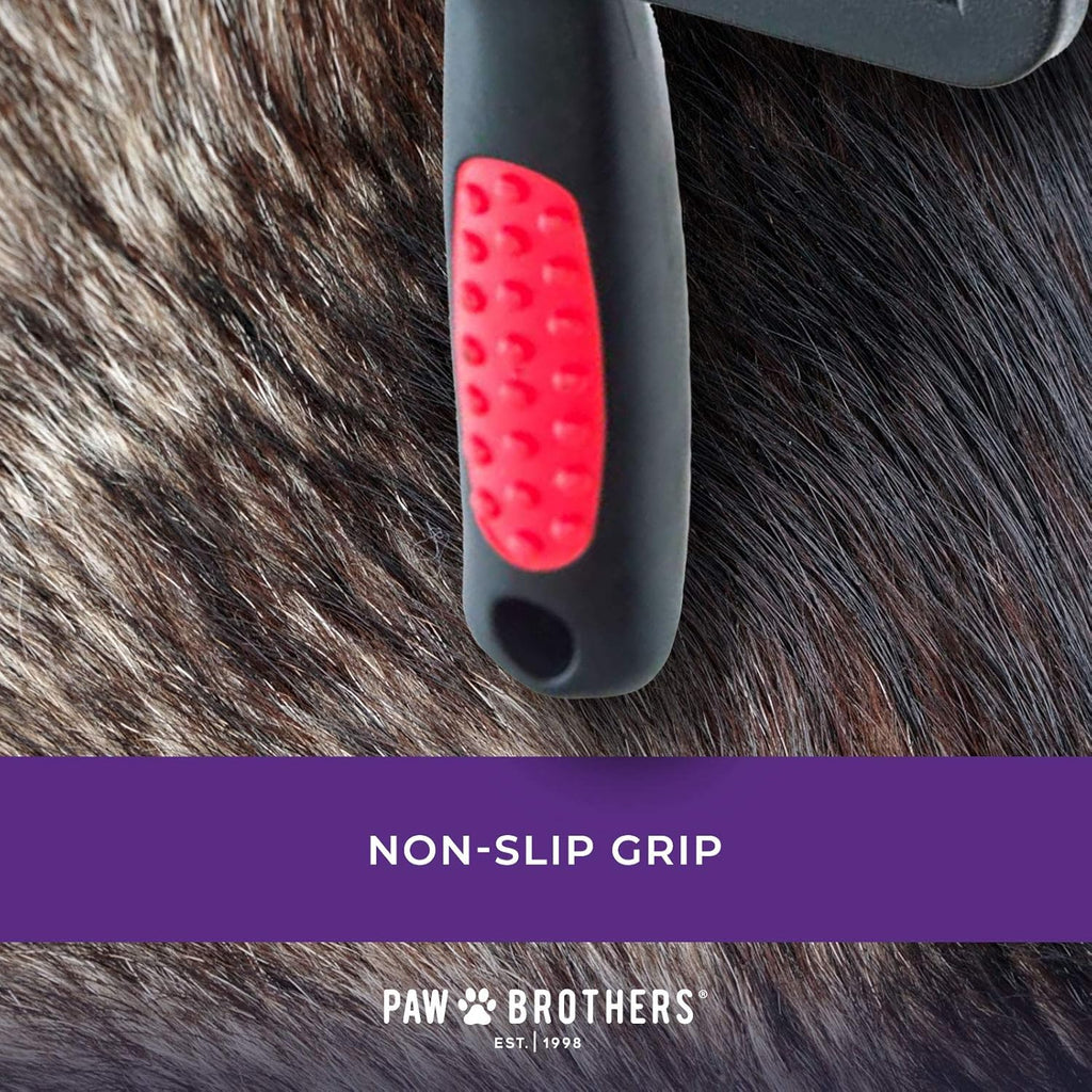 Paw Brothers Soft-Touch Curved Brush for Dogs