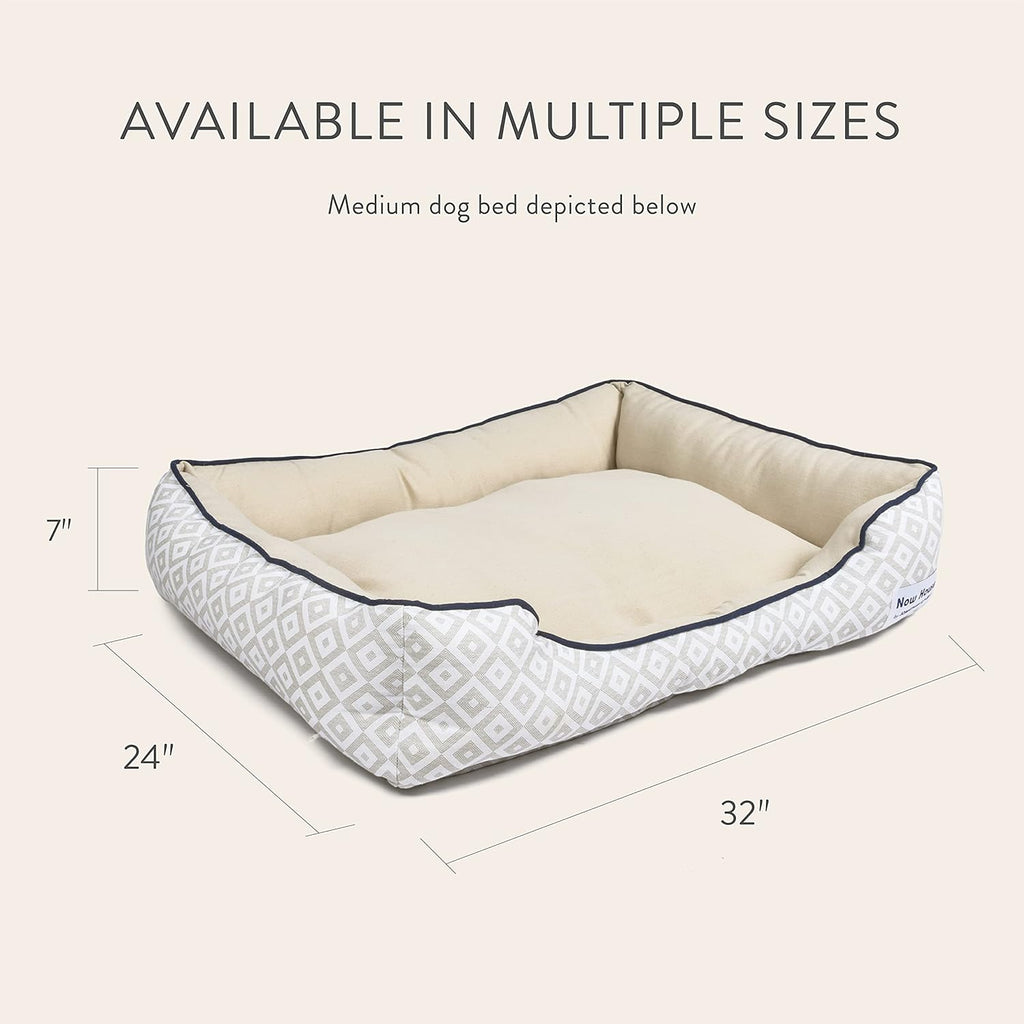 Jonathan Adler Diamond Cuddler Dog Bed — Designer Style, Real Comfort