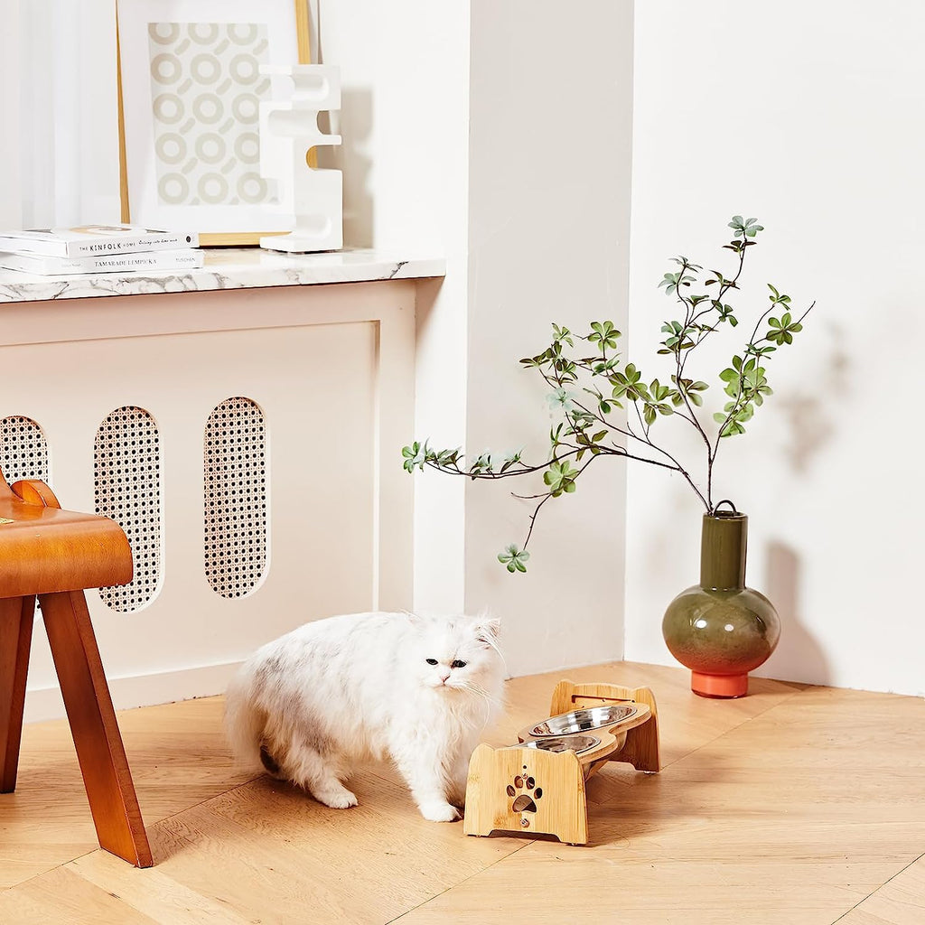 Elevated Dog Bowls — Raised Feeder for Better Posture & Digestion