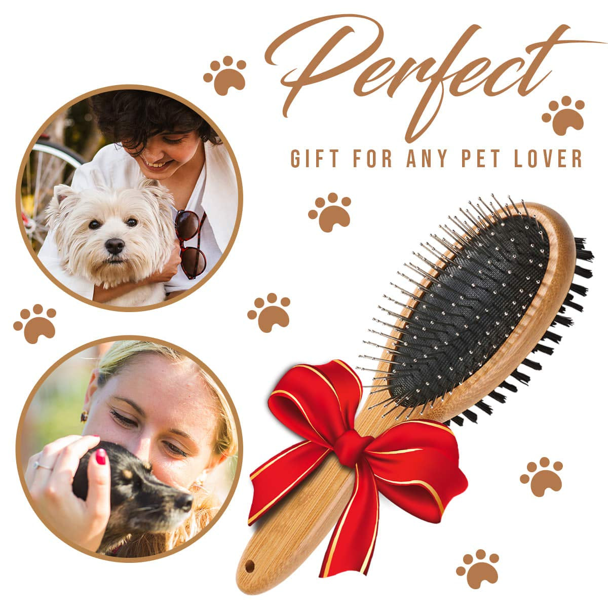 Bamboo Grooming Brush — Everyday Brushing & Finishing