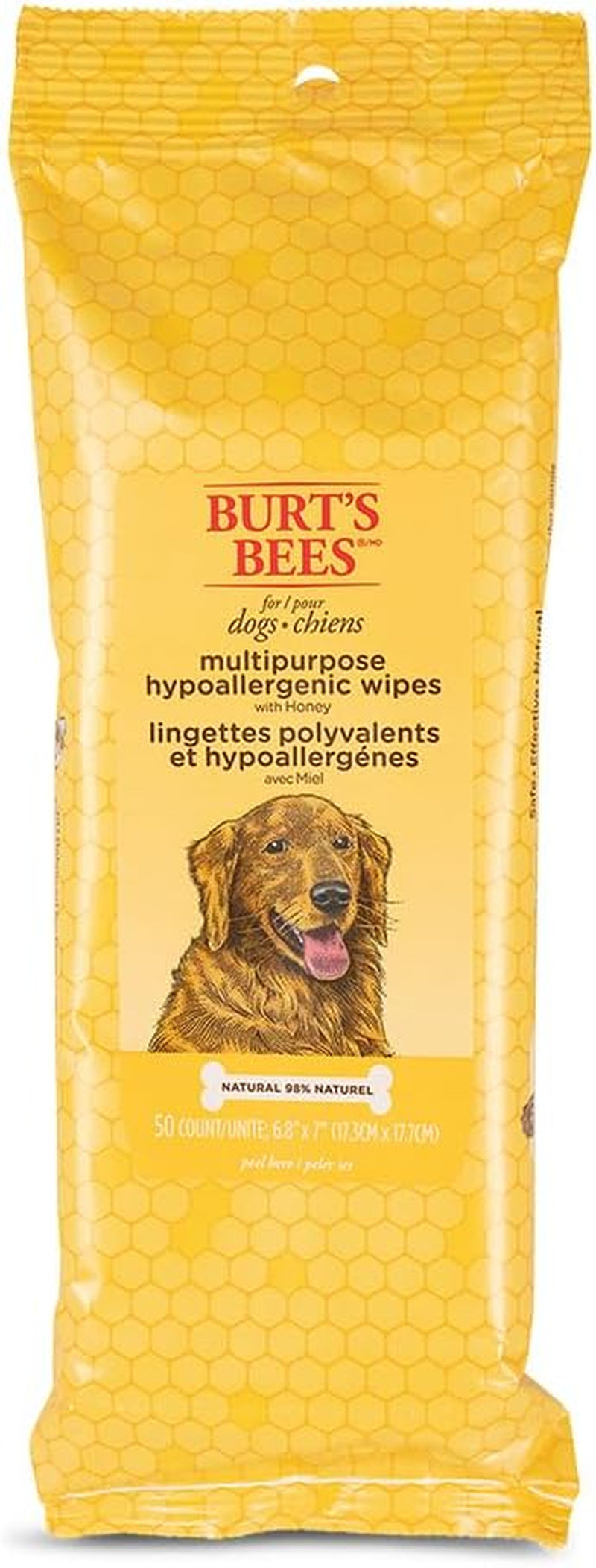 Hypoallergenic Dog Grooming Wipes (150 ct) — Paws, Face & Body