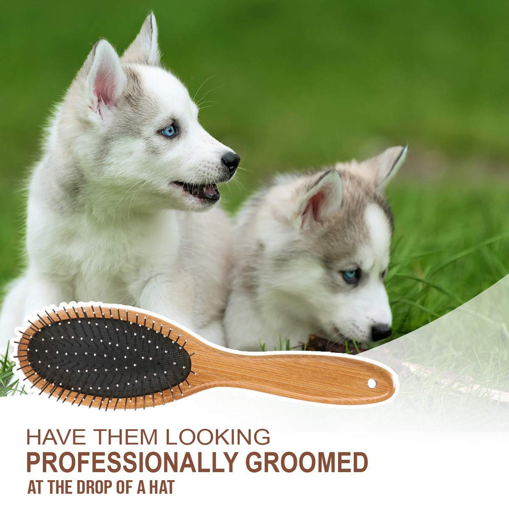 Bamboo Grooming Brush — Everyday Brushing & Finishing