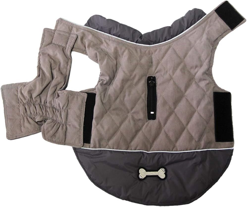 Two-Tone Reversible Dog Coat — Cozy & Handsome