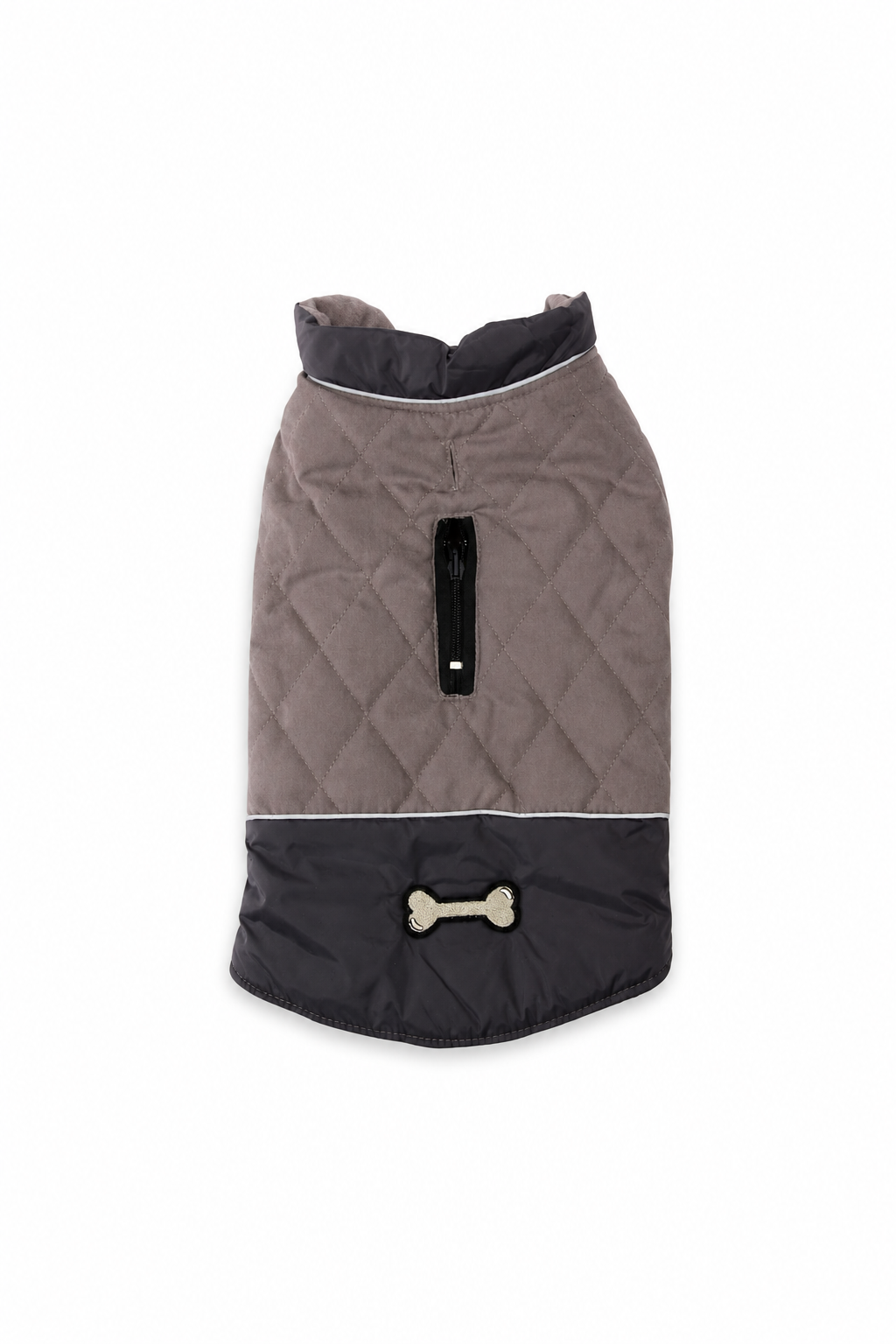 Two-Tone Reversible Dog Coat — Cozy & Handsome