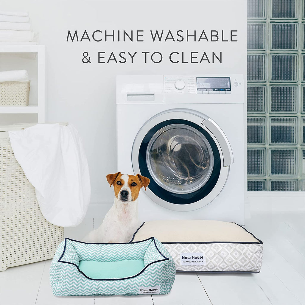 Jonathan Adler Diamond Cuddler Dog Bed — Designer Style, Real Comfort