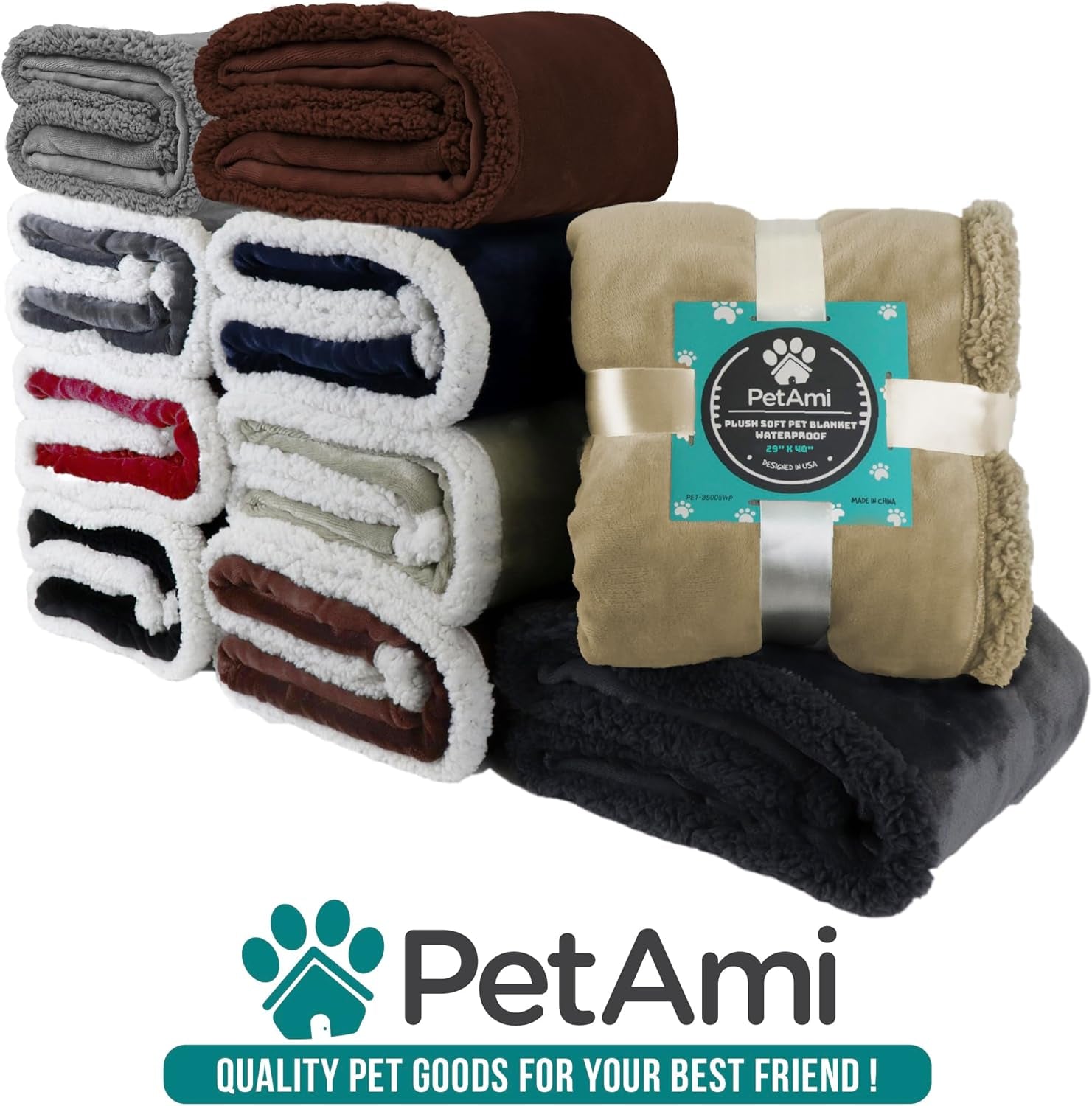 Waterproof Dog Blanket — Cozy on Top, Leak-Proof Underneath