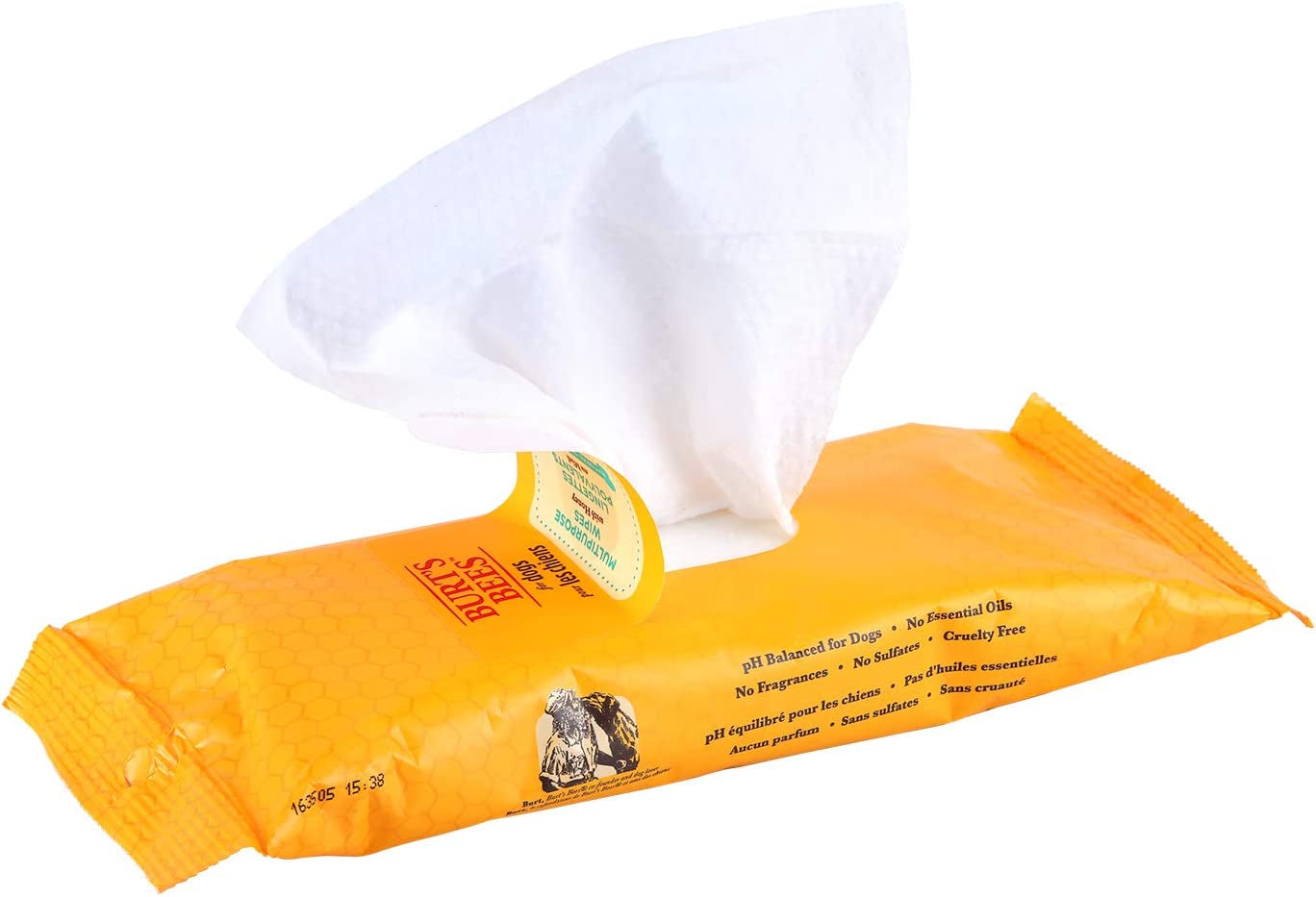 Hypoallergenic Dog Grooming Wipes (150 ct) — Paws, Face & Body