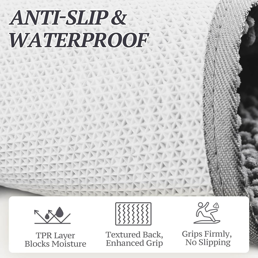 Muddy Paw Door Mat — Absorbent, Waterproof Dirt Trapper (35"×25")