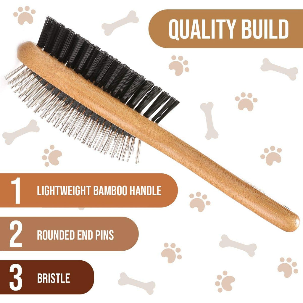 Bamboo Grooming Brush — Everyday Brushing & Finishing