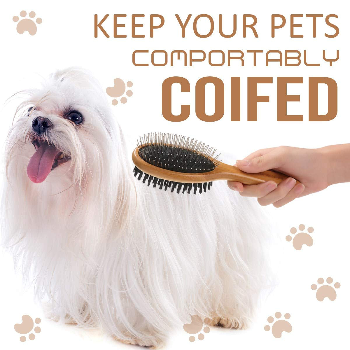 Bamboo Grooming Brush — Everyday Brushing & Finishing